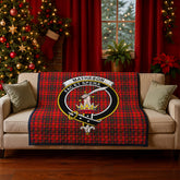 Matheson Modern Tartan Crest Quilt